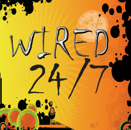 Wired art logo